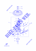 GENERATOR for Yamaha E40G Manual Starter, Tiller Handle, Manual Tilt, Pre-Mixing, Shaft 20