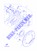 REAR BRAKE CALIPER for Yamaha MT-07 ABS 2020