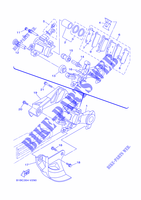 REAR BRAKE CALIPER for Yamaha YZ 250 2021