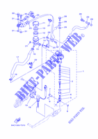 REAR BRAKE MASTER CYLINDER for Yamaha MT-07 A2 35KW 2021