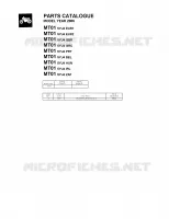 CATALOGUE for Yamaha MT01 2006