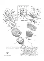 CYLINDER for Yamaha MT01 2006
