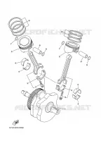 CRANKSHAFT / PISTON for Yamaha MT01 2006