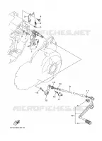 GEAR SHIFT SHAFT / LEVER for Yamaha MT01 2006