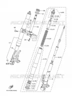 FRONT FORK for Yamaha MT01 2006
