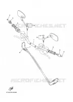 HANDLEBAR & CABLES for Yamaha MT01 2006