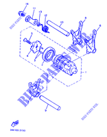 GEAR SHIFT SELECTOR DRUM / FORKS for Yamaha SRX600 1987