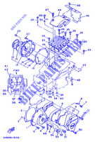 COVER   ENGINE 1 for Yamaha TDM850 1995