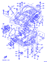 CRANKCASE for Yamaha TDM850F 1994