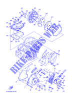 COVER   ENGINE 1 for Yamaha TDM900A 2005