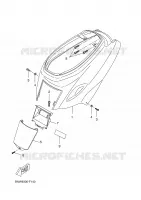 SIDE COVER for Yamaha BW'S 50 2008