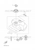 OIL TANK for Yamaha BW'S 50 2008