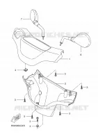 COVER 1 for Yamaha BW'S 50 2008