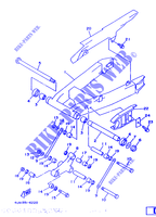 SWINGARM for Yamaha TRX850 1996