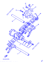 GEAR SHIFT SELECTOR DRUM / FORKS for Yamaha TRX850 1996