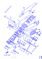 SWINGARM for Yamaha TRX850 1996