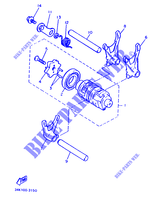GEAR SHIFT SELECTOR DRUM / FORKS for Yamaha TT600W 1989