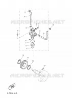OIL PUMP for Yamaha BW'S 50 12