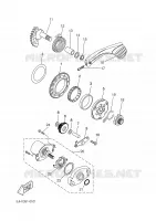 STARTER MOTOR for Yamaha BW'S 50 12