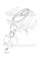 SIDE COVER for Yamaha BW'S 50 12