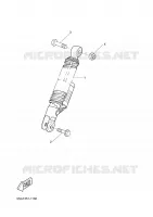 REAR SHOCK ABSORBER for Yamaha BW'S 50 12