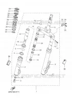 FRONT FORK for Yamaha BW'S 50 12