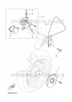 FRONT BRAKE CALIPER for Yamaha BW'S 50 12