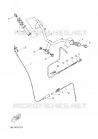 HANDLEBAR & CABLES for Yamaha BW'S 50 12