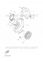 AIR SHROUD & FAN for Yamaha BW'S 50 12