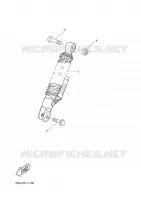 REAR SHOCK ABSORBER for Yamaha BW'S 50 12