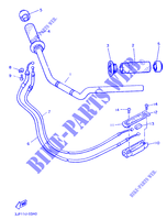 HANDLEBAR & CABLES for Yamaha VMX12 1997