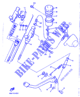 REAR BRAKE MASTER CYLINDER for Yamaha XJ600 1989