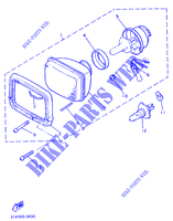 HEADLIGHT for Yamaha XJ600H (53KW) 1991