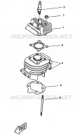CYLINDER for Yamaha CW50RS 1999