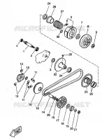 STARTER CLUTCH for Yamaha CW50RS 1999