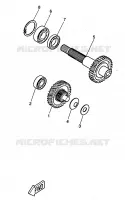 TRANSMISSION for Yamaha CW50RS 1999