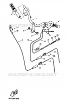 HANDLEBAR & CABLES for Yamaha CW50RS 1999