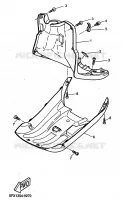LEG SHIELD for Yamaha CW50RS 1999