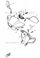 COVER 1 for Yamaha CW50RS 1999