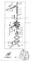 CARBURETOR for Yamaha CW50RS 1999