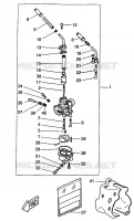 CARBURETOR for Yamaha CW50RS 1999