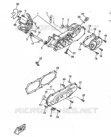 CRANKCASE for Yamaha CW50RS 1999