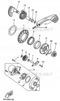 STARTER MOTOR for Yamaha CW50RS 1999