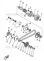 STARTER CLUTCH for Yamaha CW50RS 1999