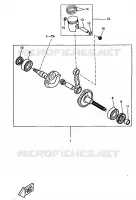 CRANKSHAFT / PISTON for Yamaha CW50RS 1999