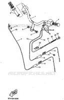 HANDLEBAR & CABLES for Yamaha CW50RS 1999