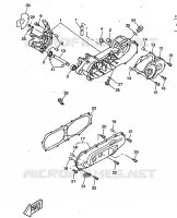 CRANKCASE for Yamaha CW50RS 1999