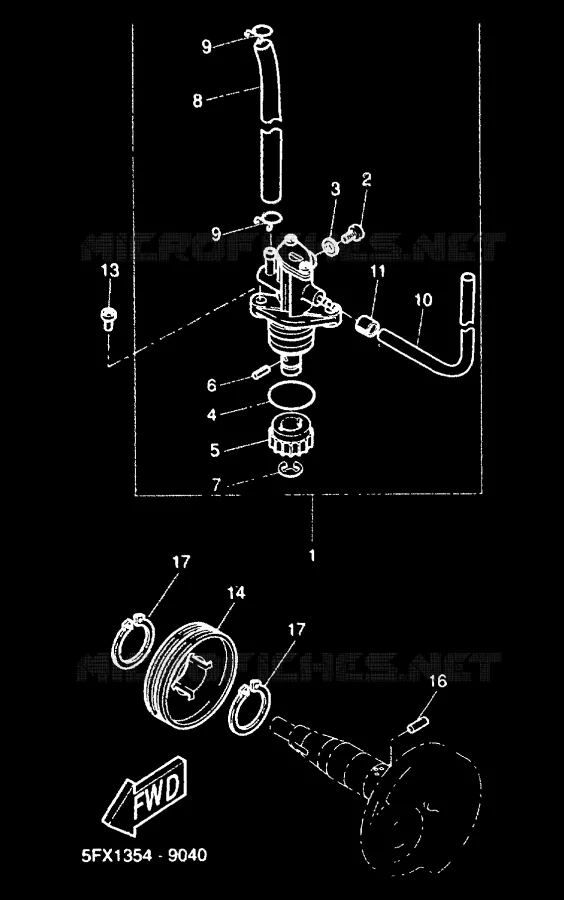 OIL PUMP Yamaha SCOOTER 50 2000 NEXT GENERATION  CW50RS
