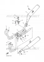 EXHAUST for Yamaha XJS 900 DIVERSION 2000