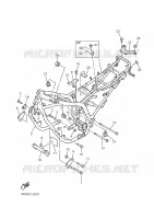 FRAME for Yamaha XJS 900 DIVERSION 2000